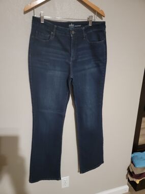 Dark Blue Women's Bootcut Jeans